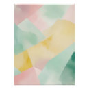 Buscar formas geométricas posters Acuarela