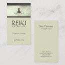Buscar zen stones tarjetas de visita Reiki