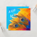 Buscar pavo real elegante invitaciones Moderno