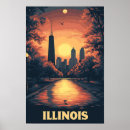 Buscar illinois arte Acuarela