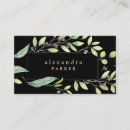 Buscar frondoso tarjetas de visita Elegante