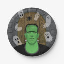 Buscar frankenstein papel platos Espeluznante