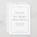 Buscar enmarcado invitaciones Monograma