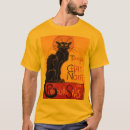 Buscar gato negro hombre camisetas Retro
