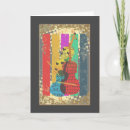 Buscar instrumento musical tarjetas Abstracto