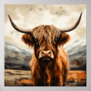 Buscar vacas posters Acuarela
