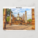 Buscar estatua de buda postales Budista