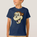 Buscar mono del dibujo animado camisetas Primate