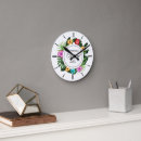 Buscar frutas tropicales relojes de pared General y unisex