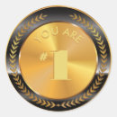 Buscar medallas de oro pegatinas Ganar