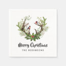 Buscar renos servilletas Fiesta de navidades