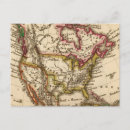 Buscar mapa de norteamérica postales Mano