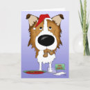 Buscar rough collie tarjetas Navidades