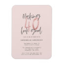 Buscar 40 cumpleaños imanes Para ella