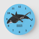 Buscar ballena relojes de pared Orilla