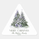 Buscar de navidad triangulares pegatinas Elegante