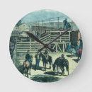 Buscar escuela relojes de pared Americano