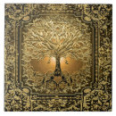 Buscar árbol de la vida azulejos Oro