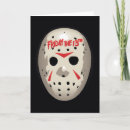 Buscar viernes 13 tarjetas Máscara de hockey