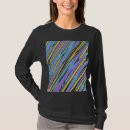 Buscar rayas abstractas camisetas Vintage