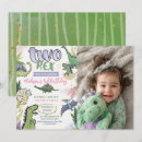 Buscar trex invitaciones A los dinosaurios