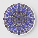 Buscar mandala colorida relojes de pared Brillante