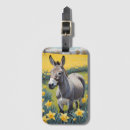Buscar burro etiquetas para maletas Animal