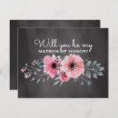 Buscar matrona del honor invitaciones Acuarela