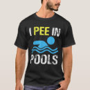 Buscar pee camisetas Natación