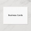 Buscar su texto tarjetas de visita En blanco