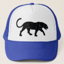 Buscar gato grande gorras Negro