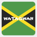 Buscar bandera de jamaica postales Negro