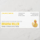 Buscar duckie invitaciones Niño
