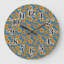 Buscar orange relojes de pared Floral