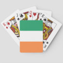 Buscar irlandés barajas de cartas Patriótico