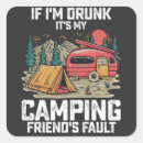 Buscar borrachos pegatinas Acampada
