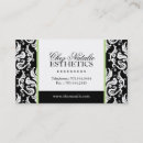 Buscar esthetician tarjetas de visita Maquillaje