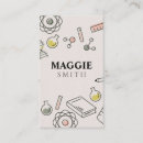 Buscar profesor ciencias de tarjetas de visita Profesora