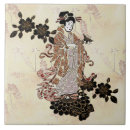 Buscar geisha japonés azulejos Asiático