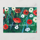 Buscar amapolas rojas postales Para ella