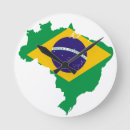 Buscar el brasil relojes de pared Suramérica