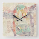 Buscar vaca relojes de pared Animales
