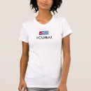 Buscar cubana mujer camisetas Orgullo