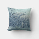 Buscar paisaje del invierno cojines Bosque de invierno