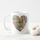 Buscar forma del corazón tazas Día de san valentín