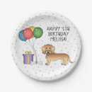 Buscar dachshund platos Cumpleaños