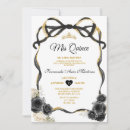 Buscar cinta negra invitaciones Para ella