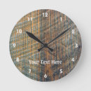 Buscar madera envejecida relojes de pared Patrón