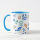 Buscar cangrejo tazas Azul
