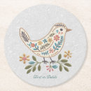 Buscar pequeño pájaro posavasos Floral